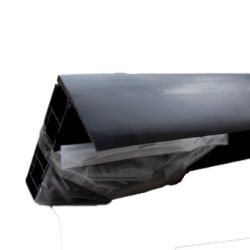 GARNIŠNA  PLAF. S 2  BERLIN, 210cm, CRNA