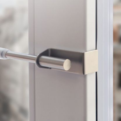 VITRAŽA TELESKOPSKA TWIST 90-130 cm, inox, Blister, 1 DIY