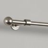 GARNIŠNA TELESKOPSKA 19/16MM INOX, ZIDNA I PLAFONSKA 160-280, ZAVRŠ. KUGLA - 2