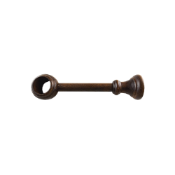 NOSAČ ZA DRVENU GARNIŠNU 28mm,18cm ORAH