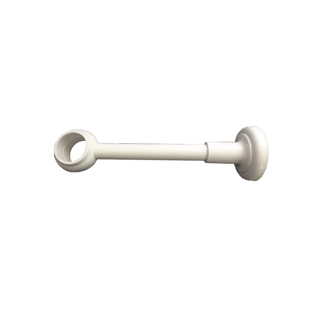 NOSAČ ZA PVC GARNIŠNU 28mm,18cm BELI