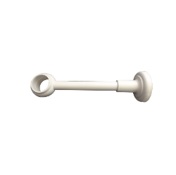 NOSAČ ZA PVC GARNIŠNU 28mm,18cm BELI