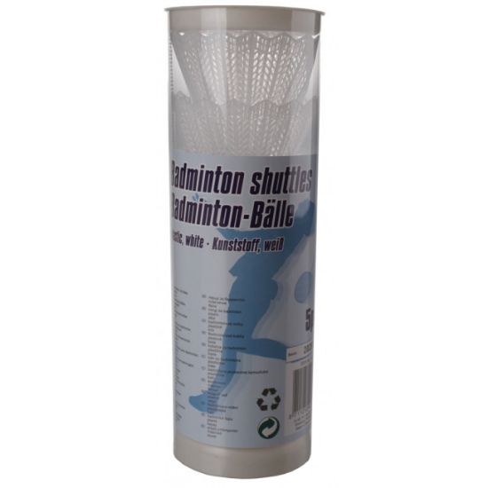 SET BADDMINTON LOPTICA BELIH  5kom