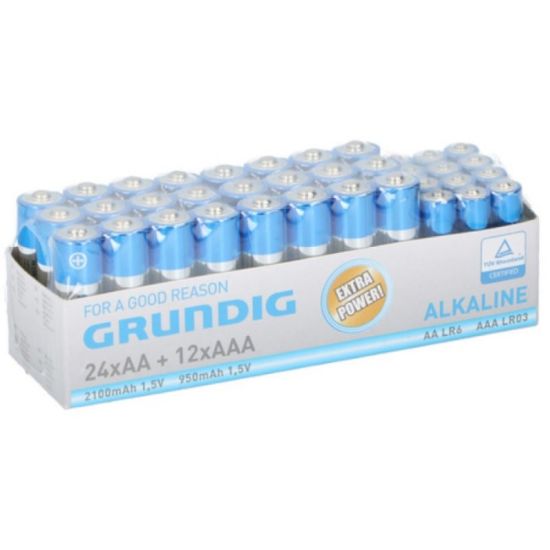 BATERIJE 24AA+12AAA (36) GRUNDING