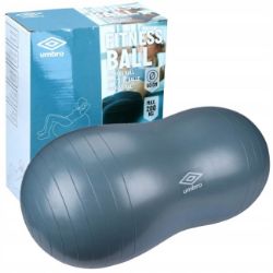 LOPTA ZA FITNES 100X50CM PLAVA
