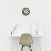 SAT VINTAGE 58X78CM PP/STAKLO/ABS BRAON - 4