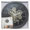 SAT 37,5X7CM METAL/STAKLO/PP CRNA - 3