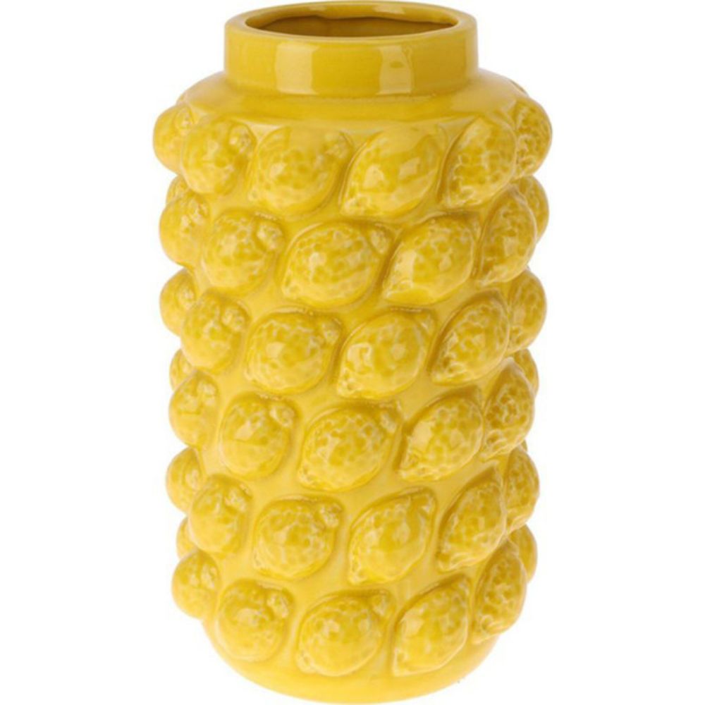 VAZA EMBOSSED LIMUN 26CM KOOPMAN