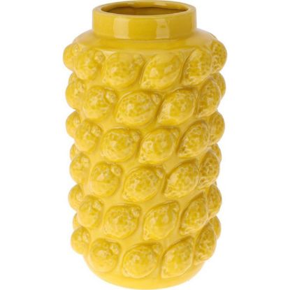 VAZA EMBOSSED LIMUN 26CM KOOPMAN