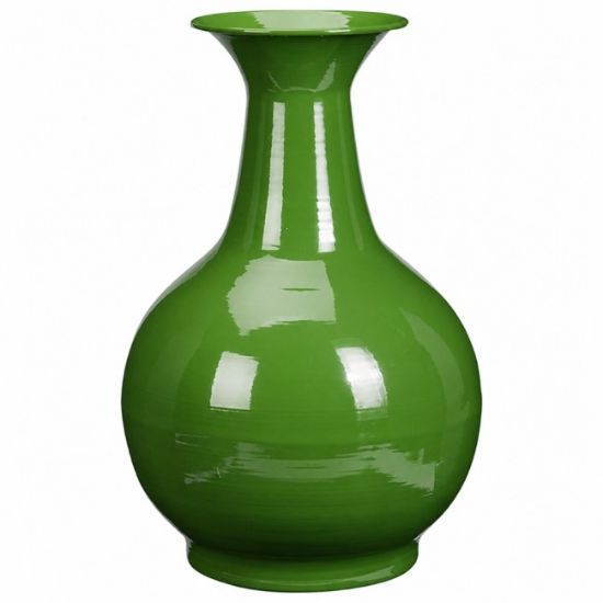 VAZA SHINY 38CM ZELENA KOOPMAN