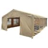 PAVILJON BEŽ SA STRANICAMA  5X8X2.6M - 1