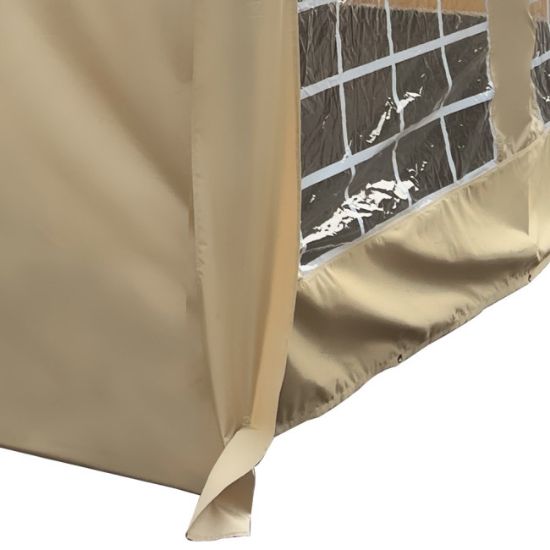PAVILJON BEŽ SA STRANICAMA  5X8X2.6M