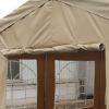 PAVILJON BEŽ SA STRANICAMA  5X8X2.6M - 3