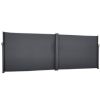 TENDA BOČNA 6X1,8M  SIVA - 3