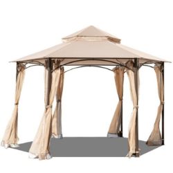 PAVILJON BEŽ SA STRANICAMA 200X295 CM