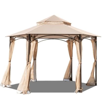 PAVILJON BEŽ SA STRANICAMA 200X295 CM