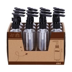 BOČICA SA RASPRŠIVAČEM 100 ML CRNA