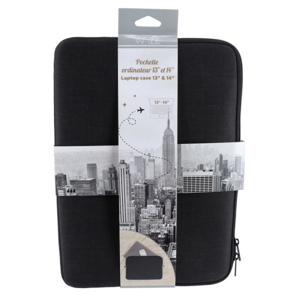 TORBA ZA LAPTOP 13''-14'' 1,5X35X26 NEOPREN CRNA
