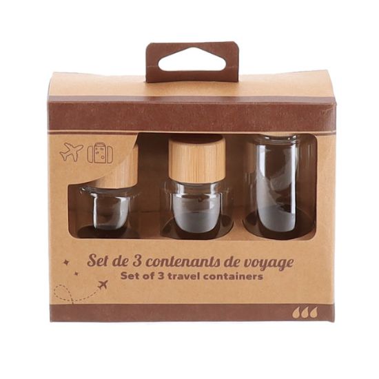 SET ZA PUTOVANJE 3 BOCICE 50+80+100 ML