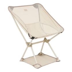 STOLICA ZA KAMPOVANJE SKLOPIVA ARGI V53 CM POLIESTER ČELIK BEŽ FIVE