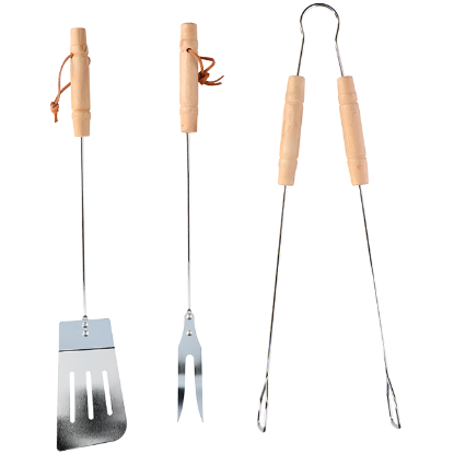 PRIBOR ZA ROŠTILJ  SET 3 KOM