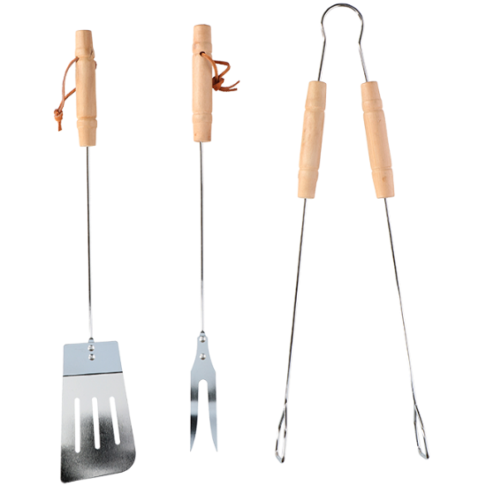 PRIBOR ZA ROŠTILJ  SET 3 KOM