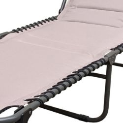 LEŽALJKA ,190x60x34-83cm,TAUPE