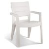 STOLICA IBIZA PVC 62X62X83 BELA - 1