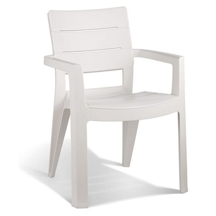STOLICA IBIZA PVC 62X62X83 BELA