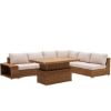 SET BAŠTENSKI PORTO STO+UGAONA GARNITURA MIRPOL - 3