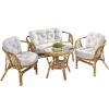 SET OD RATANA BAHAMA(STO,2 FOTELJE I SOFA) - 1