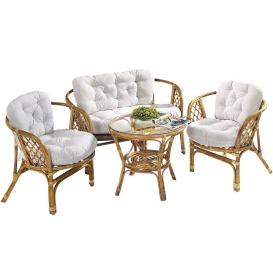 SET OD RATANA BAHAMA(STO,2 FOTELJE I SOFA)