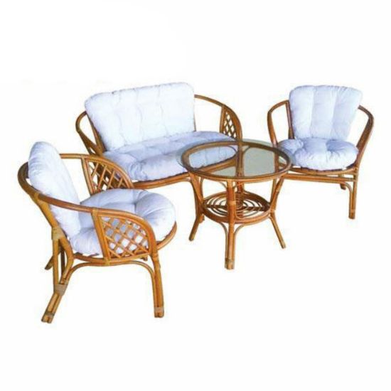 SET OD RATANA BAHAMA(STO,2 FOTELJE I SOFA)