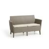 SET Salemo  STO/DVE STOLICE/SOFA CAPPUCCINO - 2