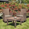 SET Rosario balcony STO/DVE STOLICE CAPPUCCINO - 2