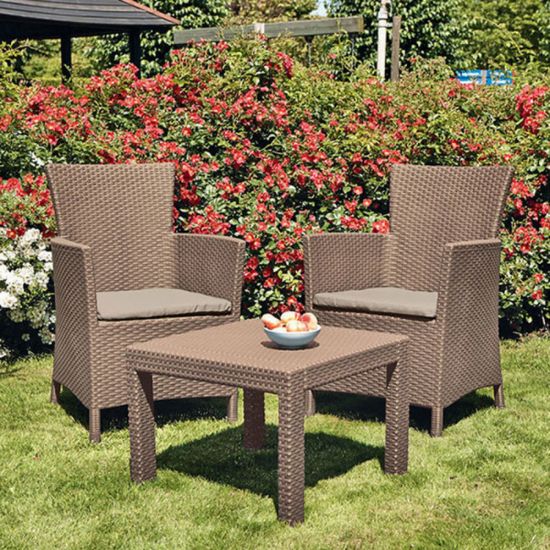SET Rosario balcony STO/DVE STOLICE CAPPUCCINO