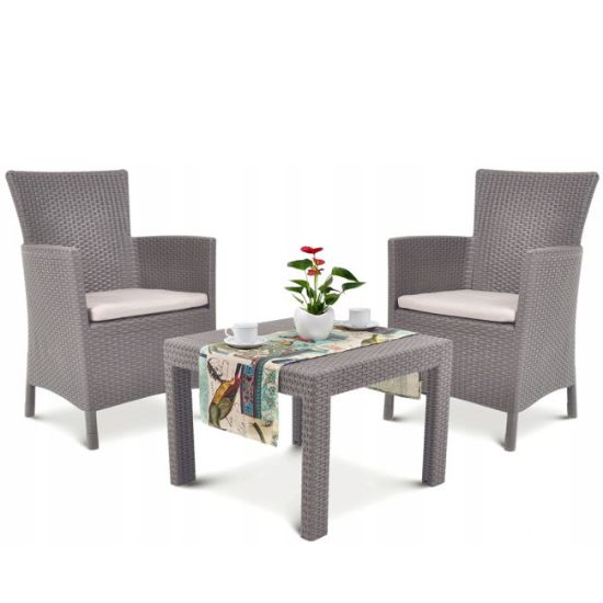 SET Rosario balcony STO/DVE STOLICE CAPPUCCINO