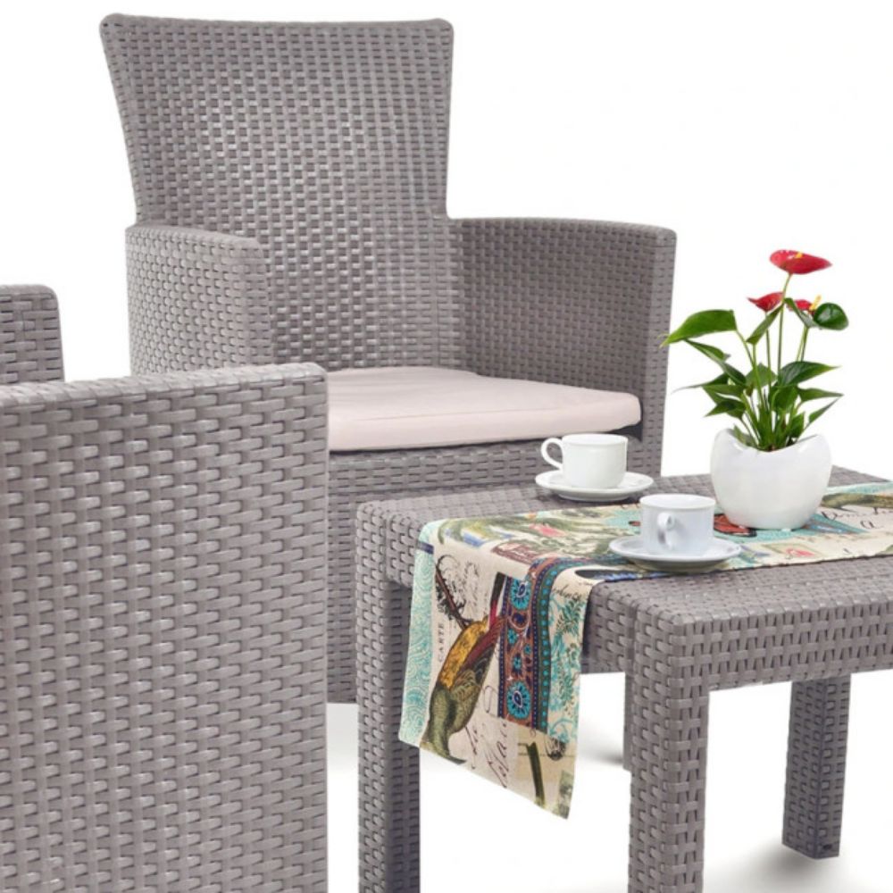 SET Rosario balcony STO/DVE STOLICE CAPPUCCINO