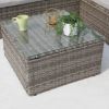 SET BROOKLYN SOFA UGAONA 194X128X62CM + STO 58X58X32CM - 5