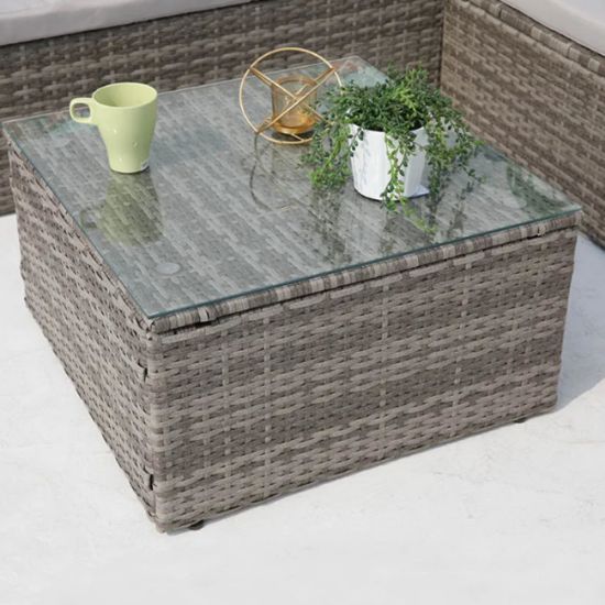 SET BROOKLYN SOFA UGAONA 194X128X62CM + STO 58X58X32CM