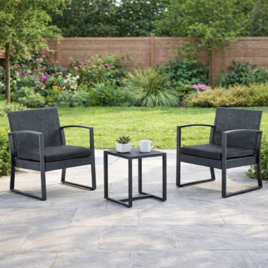 SET OLBIA 2 STOLICE 59X58X74CM + STO 40X40X41,5CM