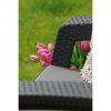 SET CORFU  STO/DVE FOTELJE/SOFA SIVI - 6