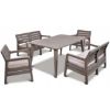 SET DELANO 2 SOFE+2 FOTELJE+STO CAPPUCINO - 1