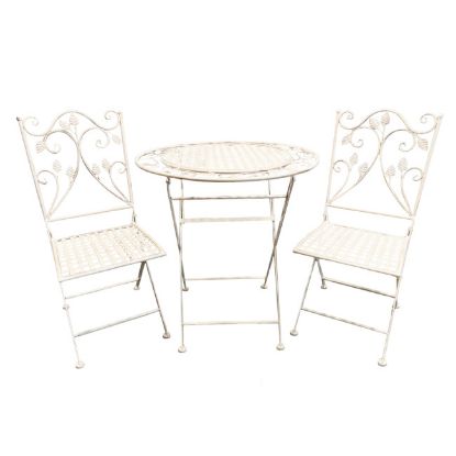 Slika BOHEMIAN SET STO+2 STOLICE, CELIK