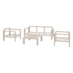 SET BAŠTENSKI EVASION BEŽ SOFA+2 FOTELJE+STO ALUMINIJUM