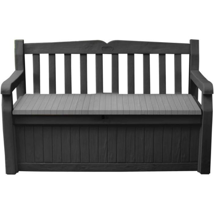 KLUPA BAŠTENSKA SIVA 265L