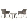 SET BAŠTENSKI QUEEN TAUPE STO+2 STOLICE - 1