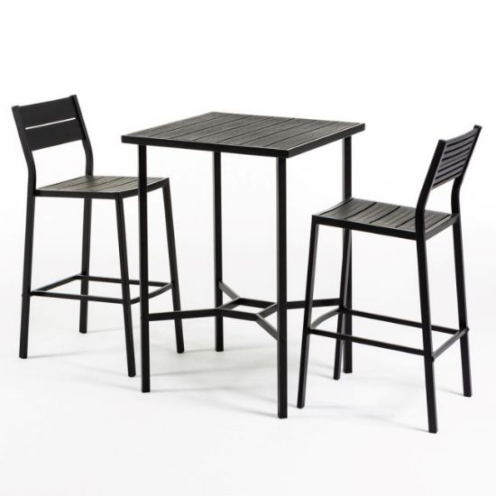 SET BARSKI CALIFORNIA STO+2 STOLICE ANTRACIT