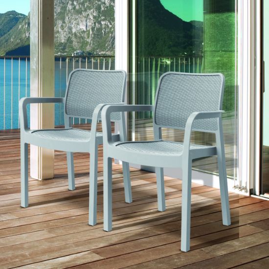 STOLICA Samanna PVC 53X58X83 SIVA