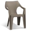 STOLICA DANTE PVC NISKI NASLON 57X57X79 CAPPUCCINO - 2